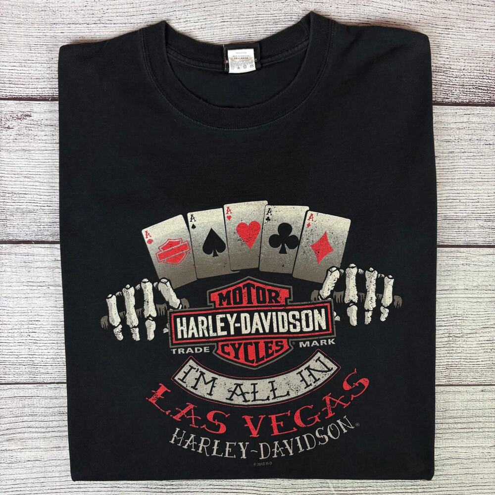 2015 Harley Davidson Motorcycles Las Vegas, Nevada T-shirt
